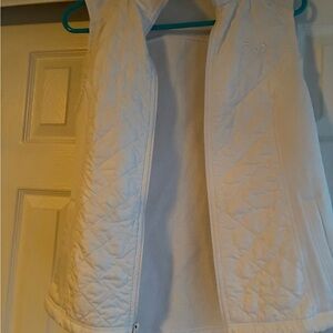 Fila Women's Ivory Quilted Vest